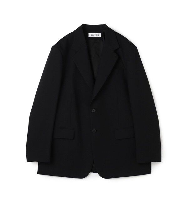 Edition「ドライツイル 2Bジャケット」|テーラードジャケット|19 ブラック