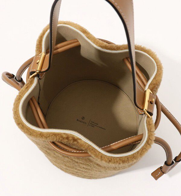 TOMORROWLAND GOODS「ZANCHETTI BU SM ボアバッグ」|ショルダー・メッセンジャー|