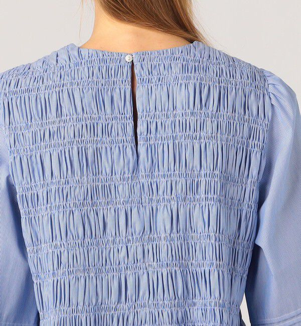 TOMORROWLAND BUYING WEAR「【別注】ne Quittez pas BLACK Gather ブラウス」|シャツ・ブラウス|