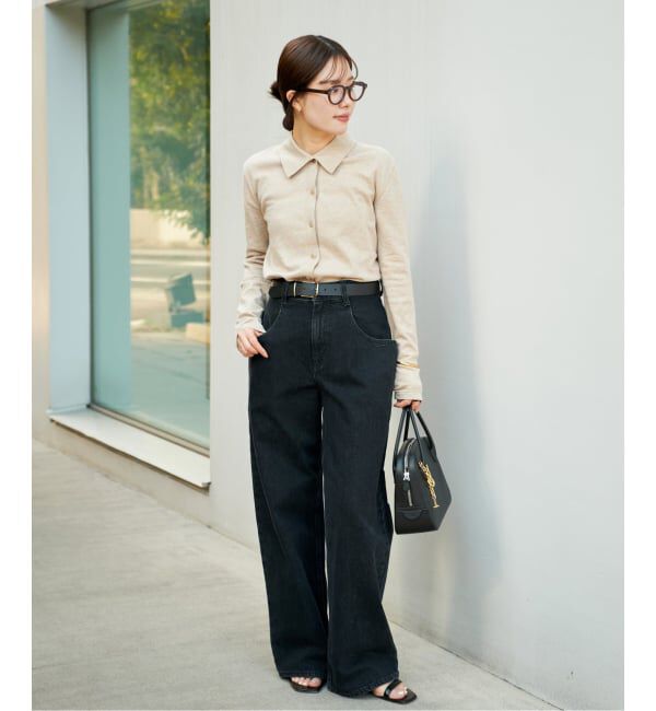 Plage「《WEB限定追加》R&rsquo;IAM WIDE デニム 5」|デニム|