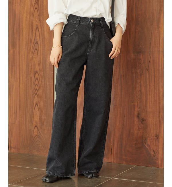 Plage「《WEB限定追加》R&rsquo;IAM WIDE デニム 5」|デニム|