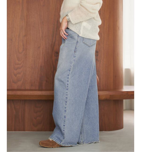 Plage「《WEB限定追加》R&rsquo;IAM WIDE デニム 5」|デニム|