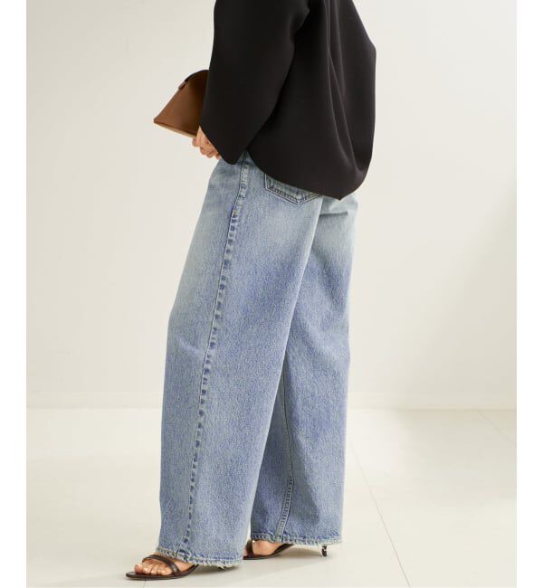 Plage「《WEB限定追加》R&rsquo;IAM WIDE デニム 5」|デニム|