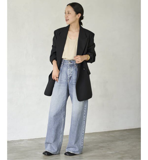 Plage「《WEB限定追加》R&rsquo;IAM WIDE デニム 5」|デニム|