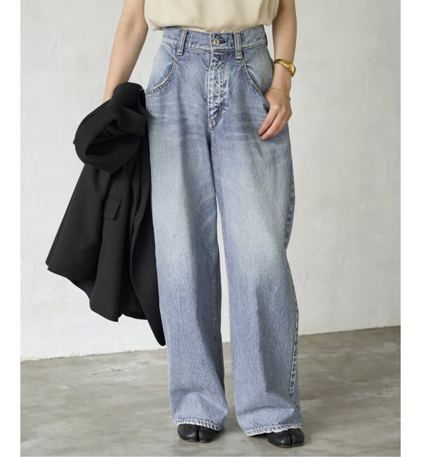 Plage「《WEB限定追加》R&rsquo;IAM WIDE デニム 5」|デニム|