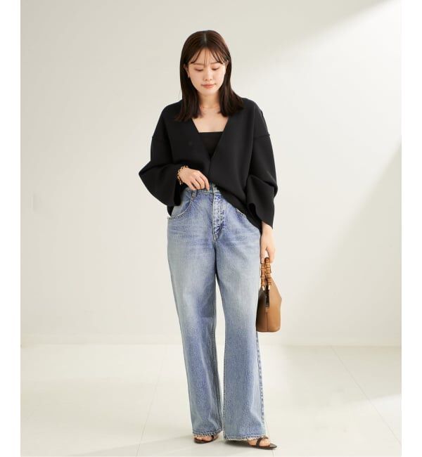 Plage「《WEB限定追加》R&rsquo;IAM WIDE デニム 5」|デニム|