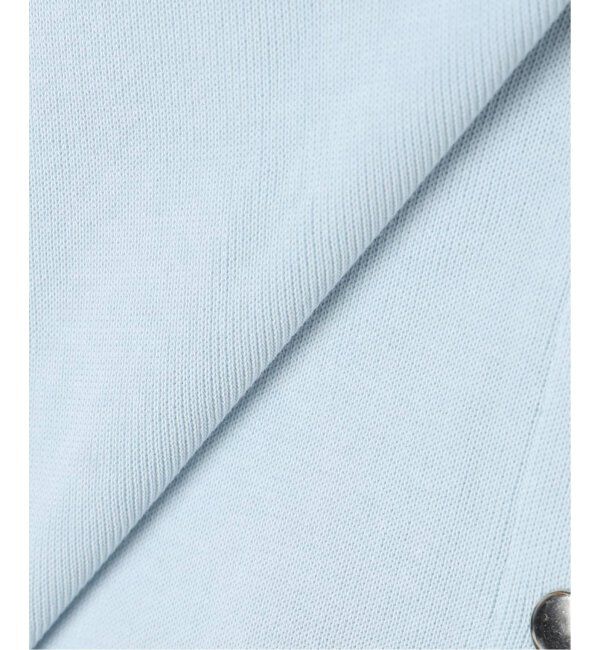SLOBE IENA「《WEB・一部店舗限定/追加4》ダブルフェイスジャージースナップカーディガン」|カーディガン|