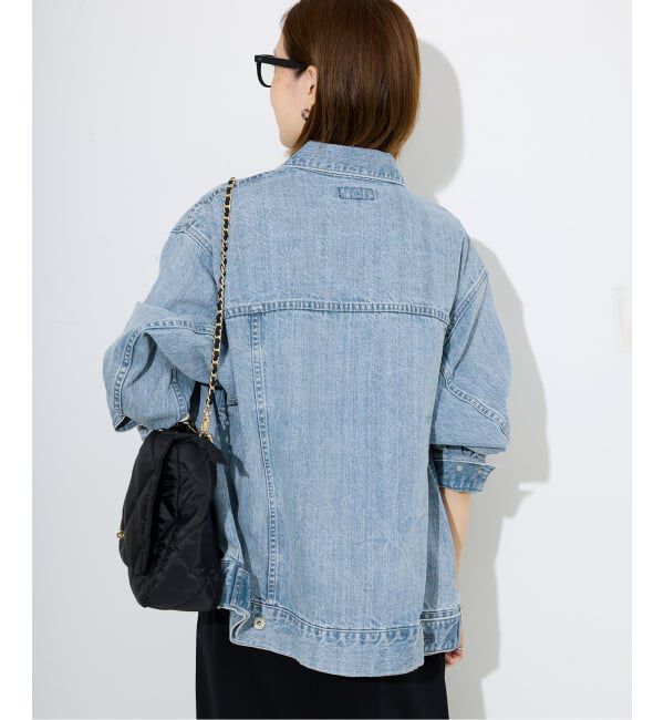 SLOBE IENA「LE DENIM BIG TRUCKERジャケット」|デニムジャケット|