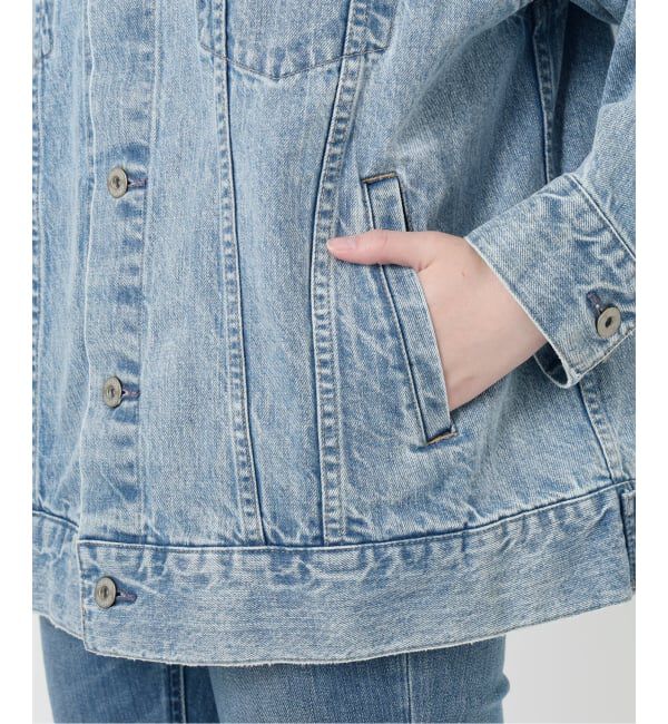 SLOBE IENA「LE DENIM BIG TRUCKERジャケット」|デニムジャケット|