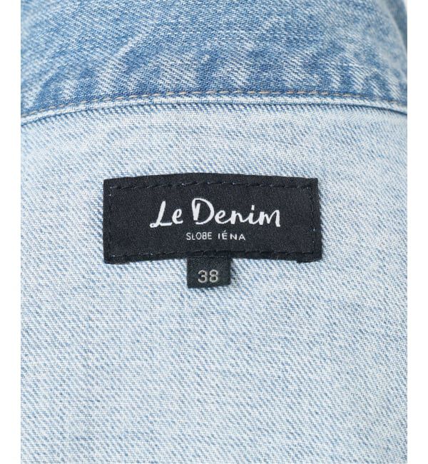 SLOBE IENA「LE DENIM BIG TRUCKERジャケット」|デニムジャケット|