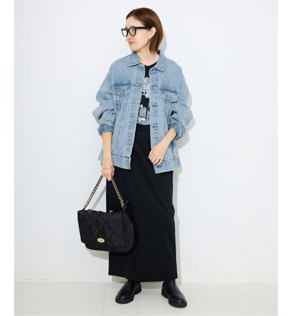 SLOBE IENA「LE DENIM BIG TRUCKERジャケット」|デニムジャケット|
