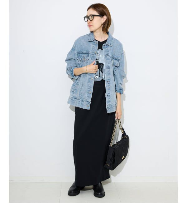 SLOBE IENA「LE DENIM BIG TRUCKERジャケット」|デニムジャケット|