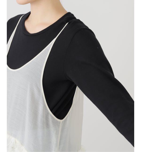 IENA LA BOUCLE「IENA LA BOUCLE フリルチュニック」|チュニック|