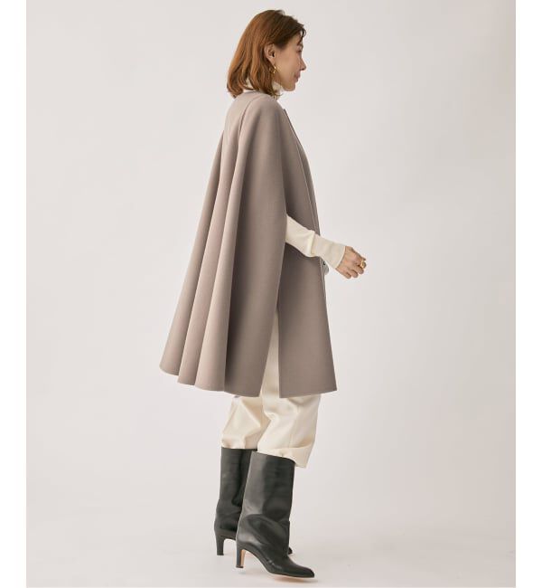 VERMEIL par iena「リバーマント」|ポンチョ・ケープ|