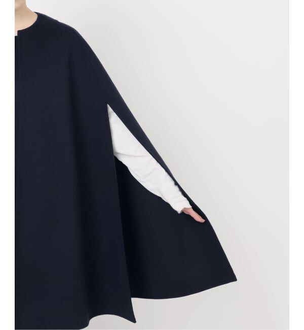 VERMEIL par iena「リバーマント」|ポンチョ・ケープ|