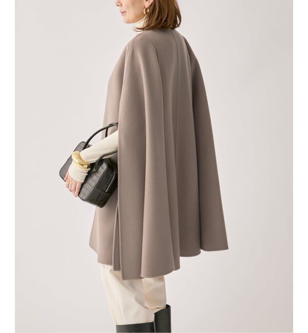 VERMEIL par iena「リバーマント」|ポンチョ・ケープ|