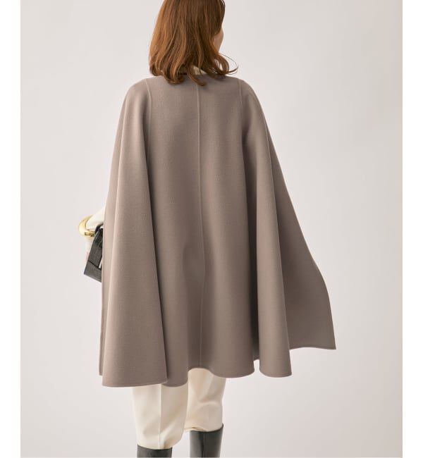 VERMEIL par iena「リバーマント」|ポンチョ・ケープ|