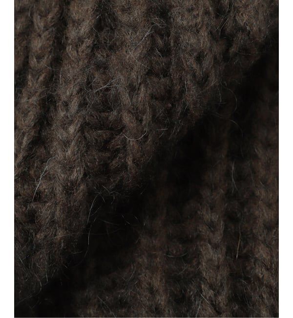 SLOBE IENA「《WEB限定カラー/追加》Fratelli Talli MOHAIR KNIT CAP 3874 MOHAIR MIX」|ニット帽|