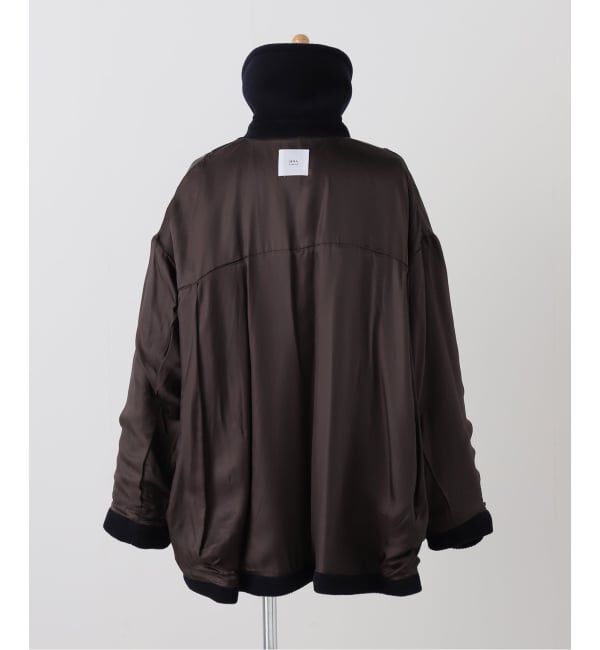 IENA LA BOUCLE「IENA LA BOUCLE パイルウールヘリンボンPコート」|ピーコート|