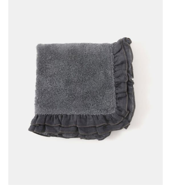 IENA「BORGO DELLE TOVAGLIE/ボルゴ デレ トヴァー LAVETTE ハンカチ」|ハンカチ|グレー