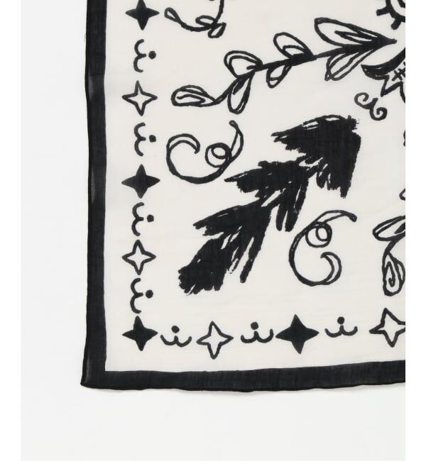 VERMEIL par iena「manipuri マニプリ インドストール ボヘミアンバンダナ 0161333003」|ストール|