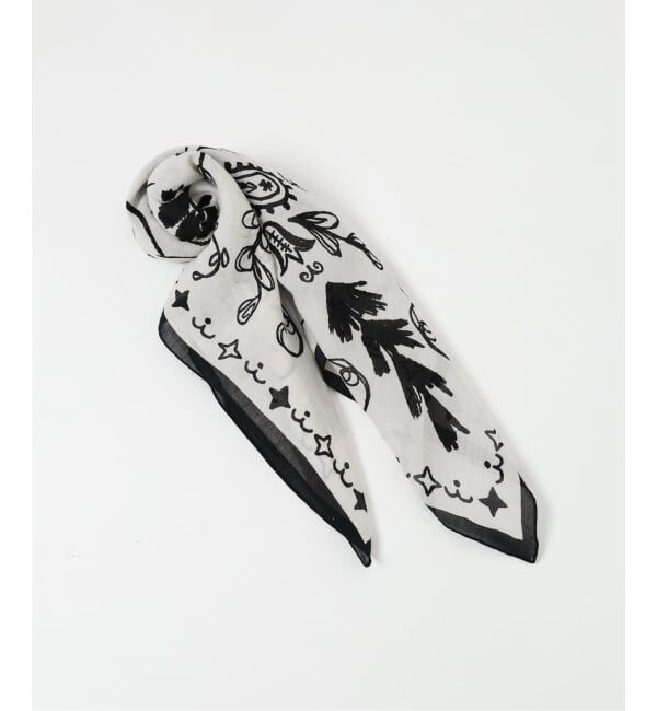 VERMEIL par iena「manipuri マニプリ インドストール ボヘミアンバンダナ 0161333003」|ストール|