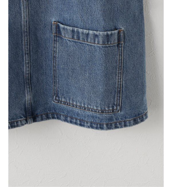 IENA LA BOUCLE「CHRISTIAN WIJNANTS/クリスチャンワイナンツ CW TRALOS DENIM TOPS 8649  BLUE DEN」|タンクトップ|