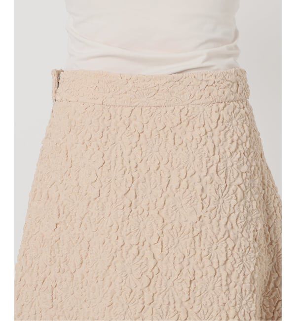 VERMEIL par iena「SAQUI サキ Matelasse Frared スカート 26SS20」|スカート|