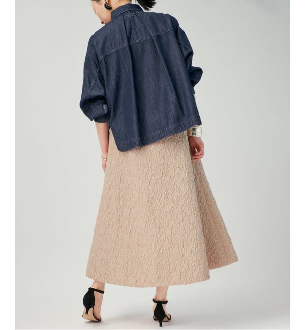 VERMEIL par iena「SAQUI サキ Matelasse Frared スカート 26SS20」|スカート|