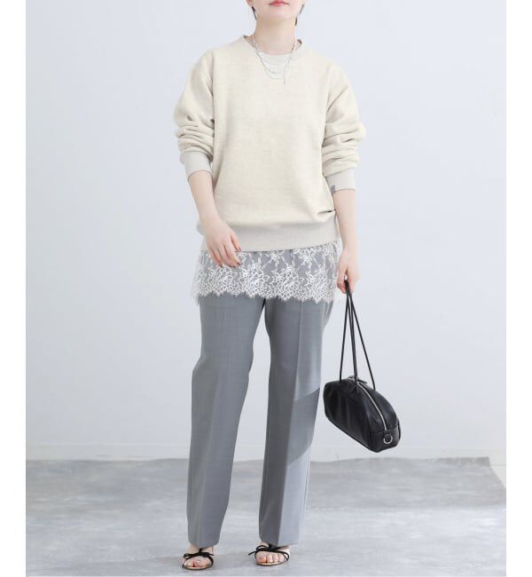 IENA「《追加2》LOOPWHEELER for IENA 別注 C/N SWEAT スウェット」|スウェット・ジャージ|