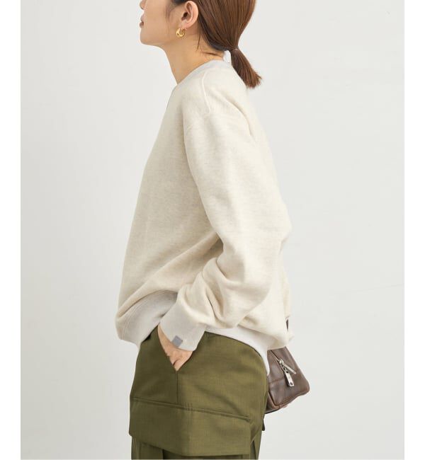 IENA「《追加2》LOOPWHEELER for IENA 別注 C/N SWEAT スウェット」|スウェット・ジャージ|