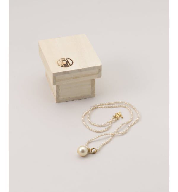 IENA LA BOUCLE「monshiro/モンシロ tiny パール ネックレス MNP-160」|ネックレス|