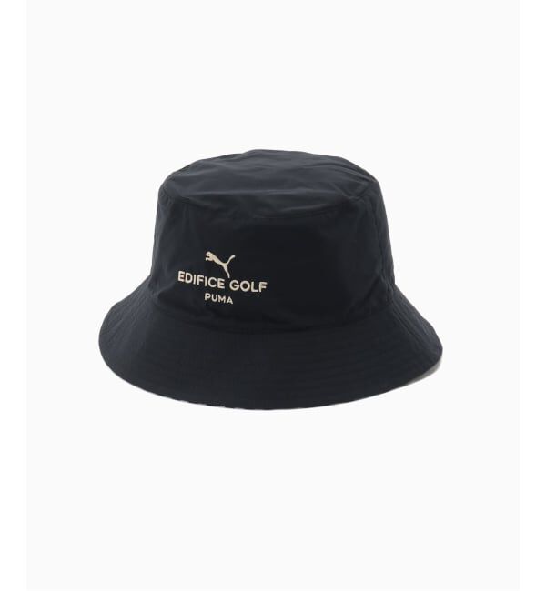 EDIFICE「PUMA GOLF x EDIFICE GOLF リバーシブルハット」|キャップ・キャスケット|ネイビー