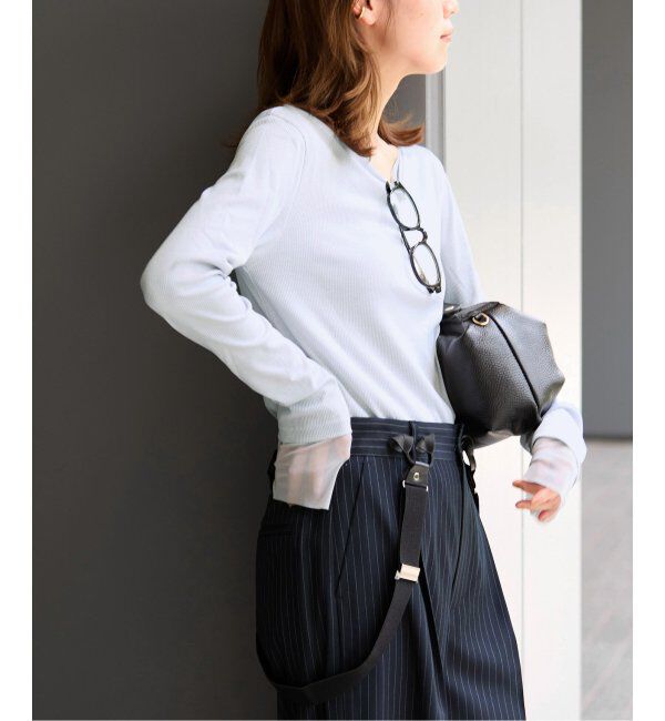 JOURNAL STANDARD relume「《追加/2枚セット》3WAYチュールレイヤード T」|Tシャツ・カットソー|