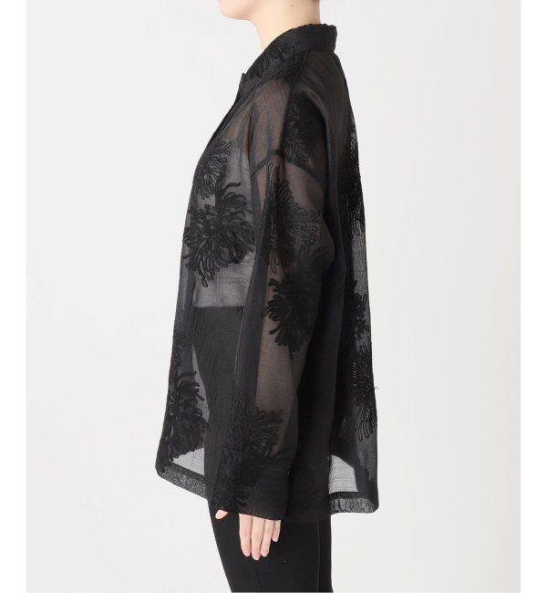 JOURNAL STANDARD「《追加2》シアーレースビッグシャツ」|シャツ・ブラウス|