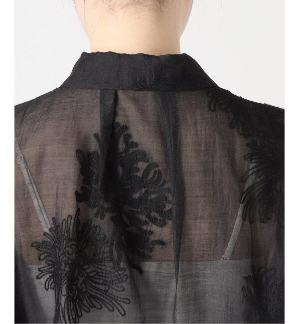 JOURNAL STANDARD「《追加2》シアーレースビッグシャツ」|シャツ・ブラウス|