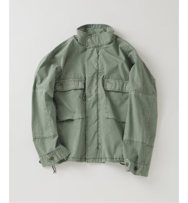 JOURNAL STANDARD relume「フェード加工 BDU リップストップ ジャケット」|ミリタリージャケット|カーキ A