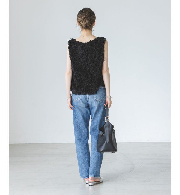 NOBLE「フェザーヤーンタンクトッププルオーバー」|シャツ・ブラウス|