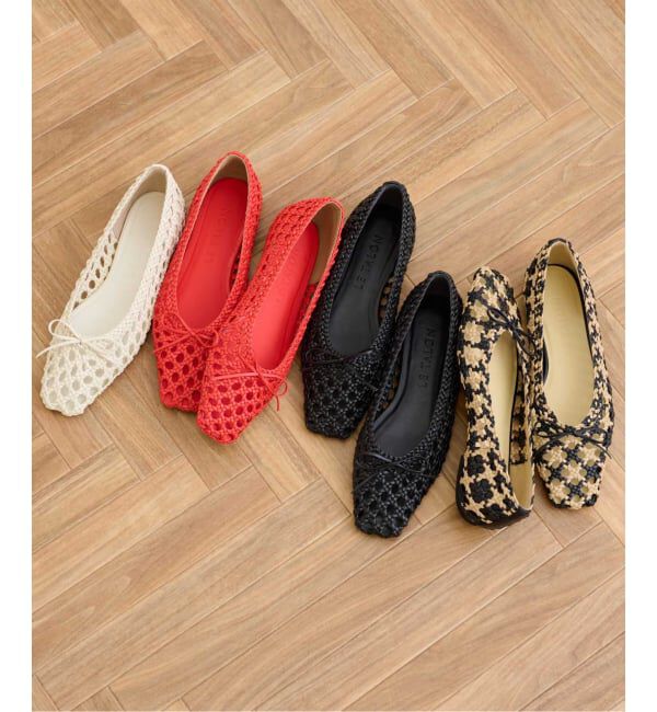  「スクエアソフトメッシュバレエ」|バレエシューズ|