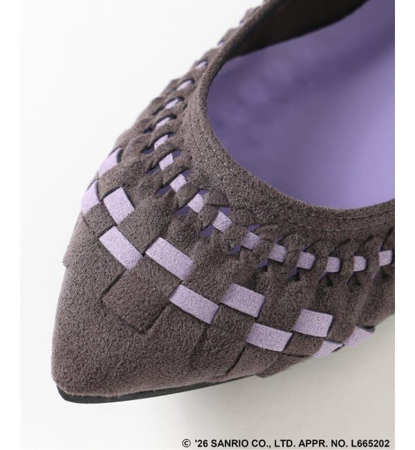  「Sanrio characters&times;LE TALON ポインテッドサシメッシュフラット」|その他|