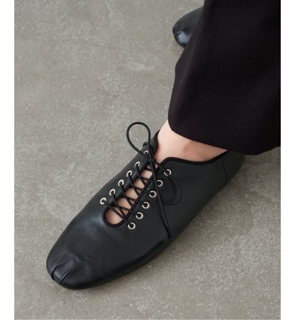 GRISE「GRISEレザーソフトレースアップフラット」|その他|