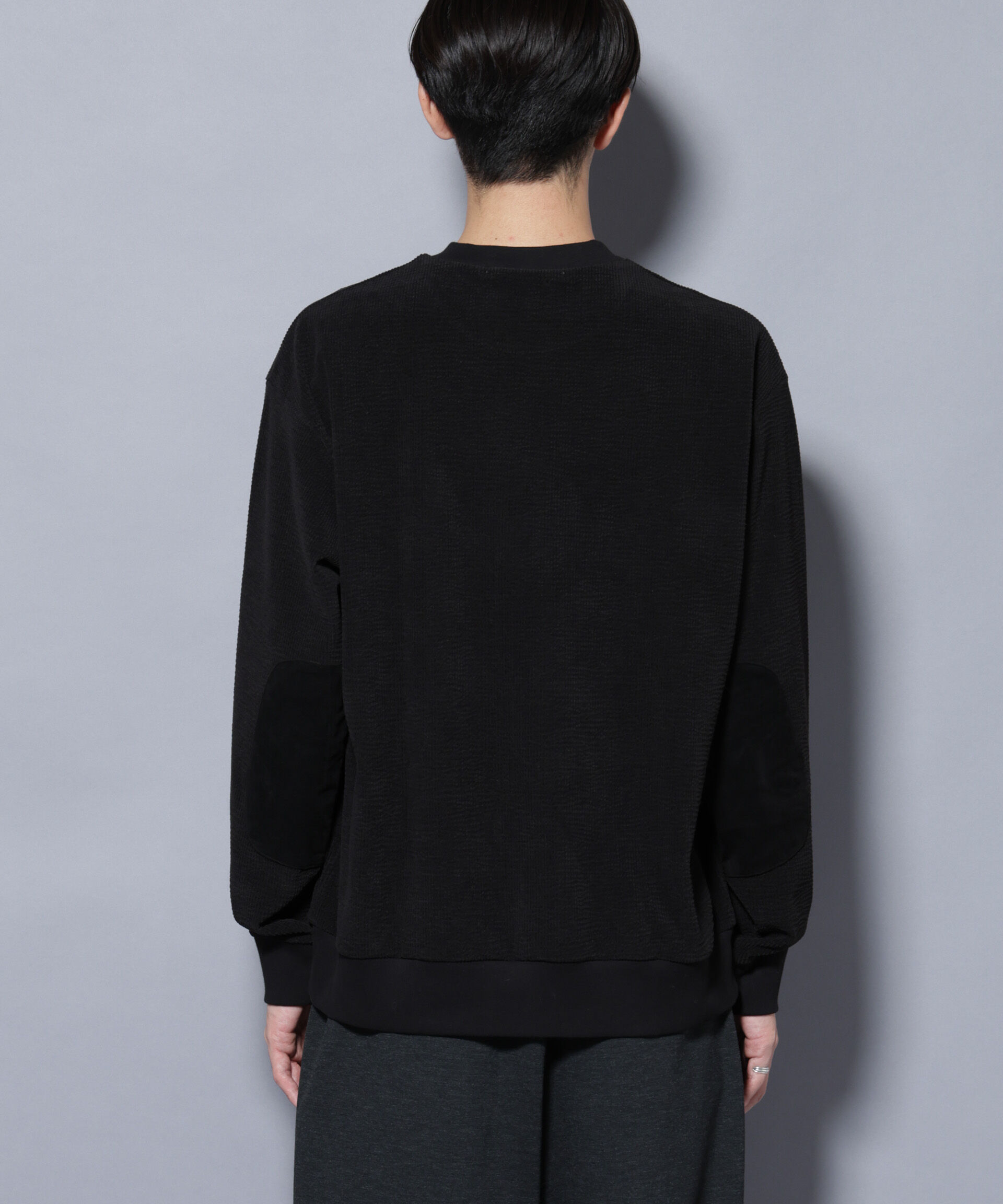 nano･universe「モールJQDコーデュロイクルーネックプルオーバー」|Tシャツ・カットソー|