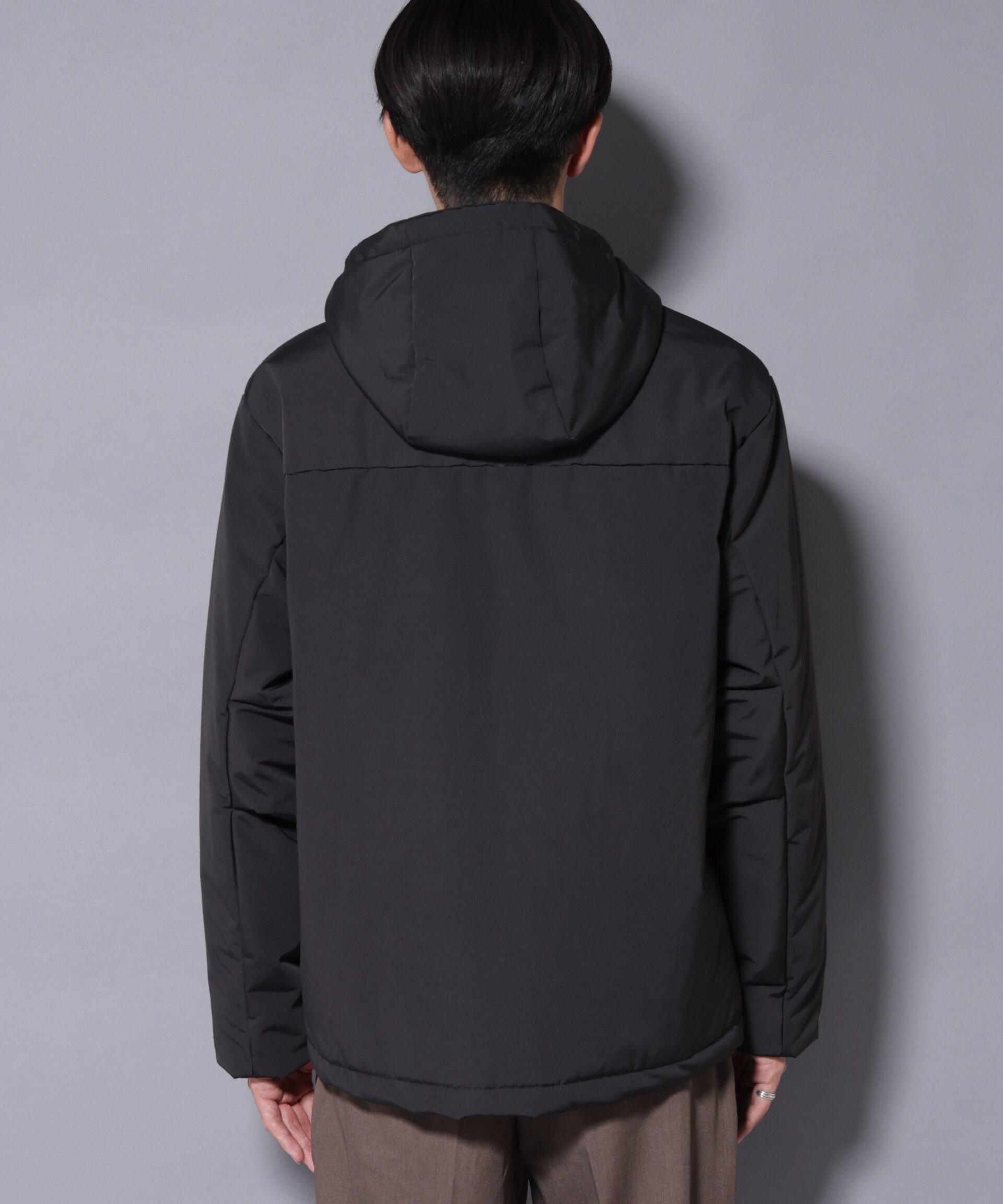 nano･universe「ミリタリー中綿ブルゾン」|ブルゾン・スタジャン|