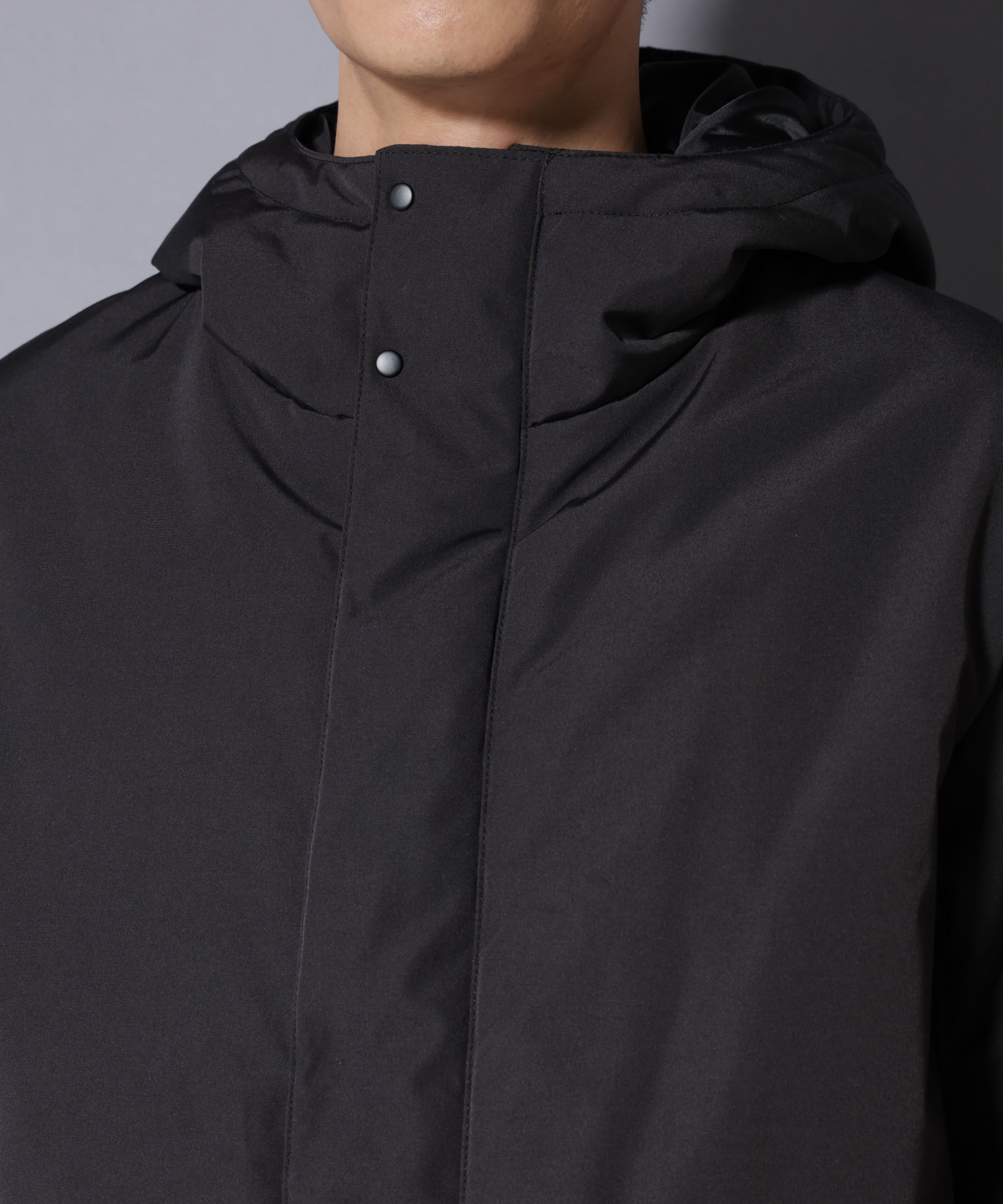 nano･universe「ミリタリー中綿ブルゾン」|ブルゾン・スタジャン|