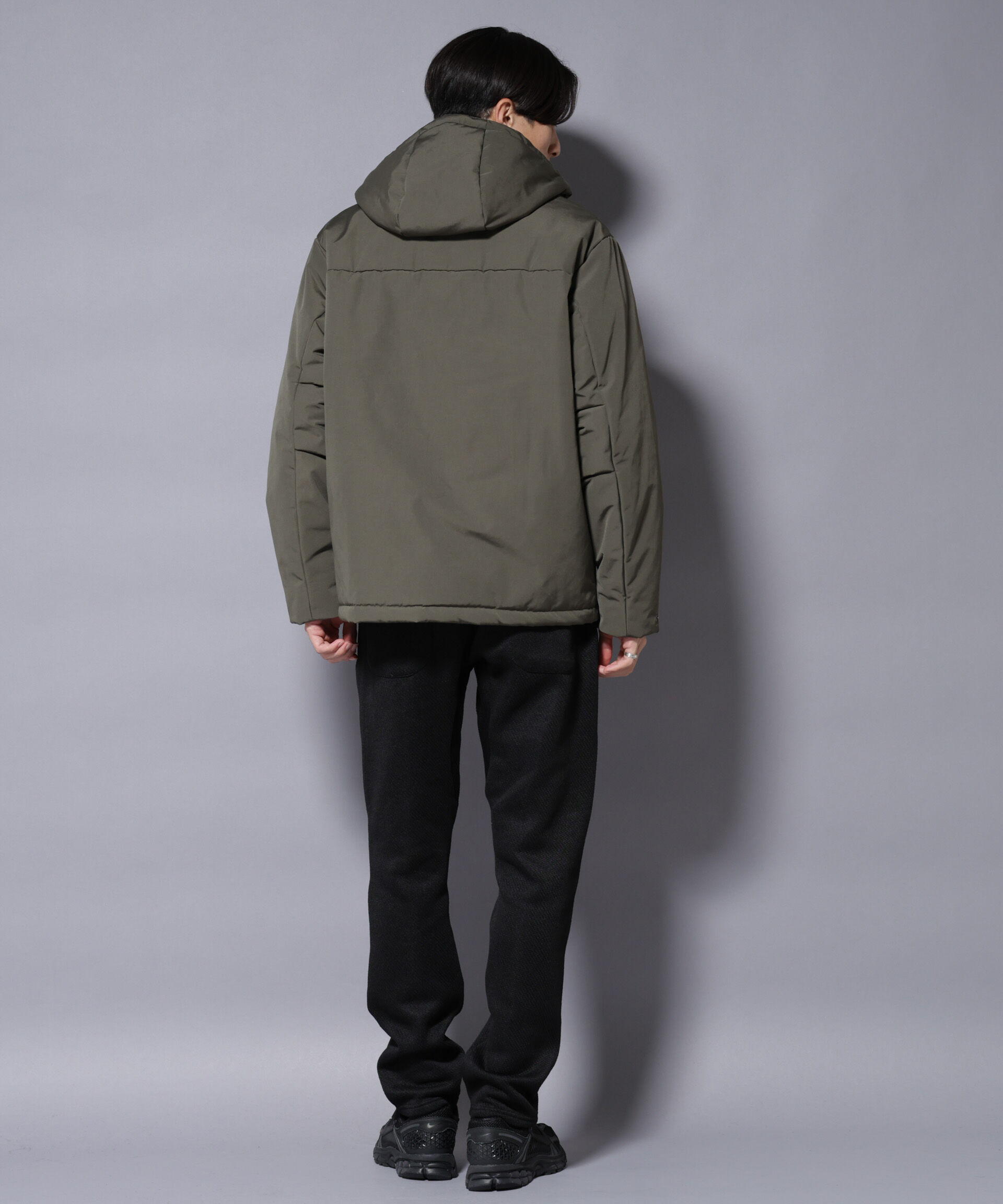 nano･universe「ミリタリー中綿ブルゾン」|ブルゾン・スタジャン|