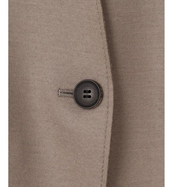 BEIGE,「CORBY / ノーカラージャケット」|ノーカラージャケット|