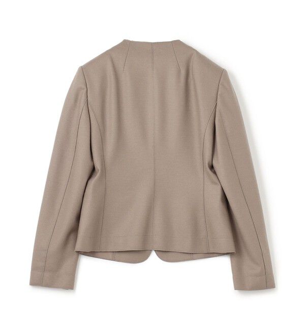 BEIGE,「CORBY / ノーカラージャケット」|ノーカラージャケット|