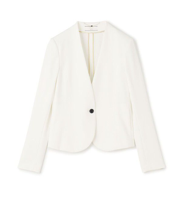 BEIGE,「LUIZA / ノーカラージャケット」|ノーカラージャケット|