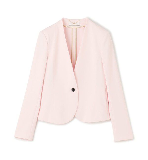 BEIGE,「LUIZA / ノーカラージャケット」|ノーカラージャケット|