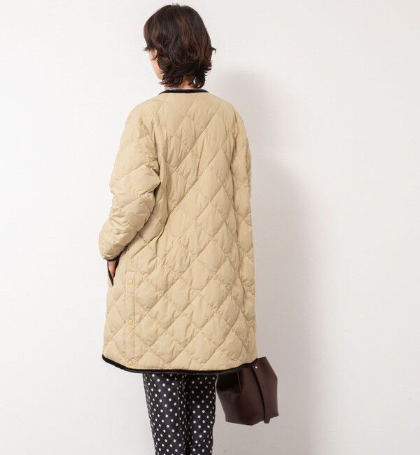 NOLLEY'S「【TAION&times;LIMONTA】別注ベロアパイピングロングダウン」|ダウン|